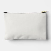 Ivory | Chic Floral Bridesmaid Print Cut Sew Bag アクセサリーポーチ (裏面)