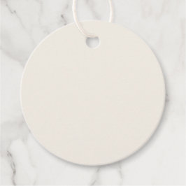 Ivory Coast Coastal Wedding Favor Tags Editable フェイバータグ