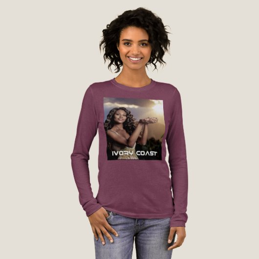 IVORY COAST - COCOA トライブレンドＴシャツ (正面全体)