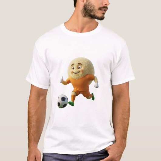 Ivory Coast Garba Soccer Mascot T-Shirt - Group D Tシャツ (正面)