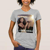 IVORY COAST - I LOVE COCOA Tシャツ (正面)