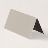 Ivory Color Plain Professional Modern Minimailst 名刺 (裏面)