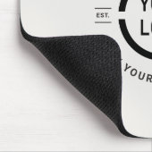 Ivory custom Logo branded promotional Mouse Pad マウスパッド (コーナー)