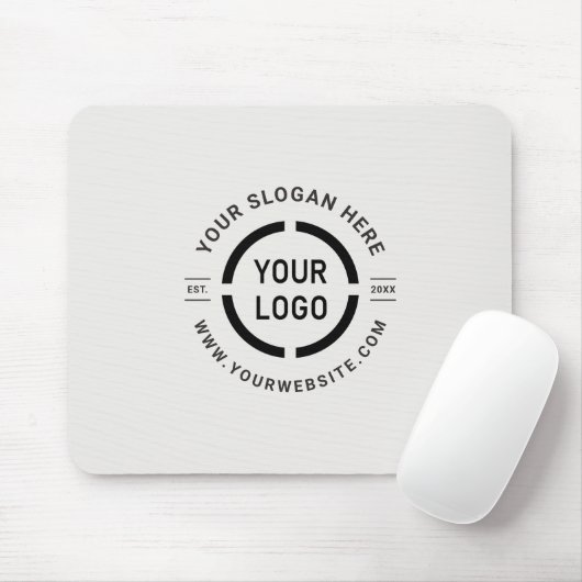 Ivory custom Logo branded promotional Mouse Pad マウスパッド (マウス)