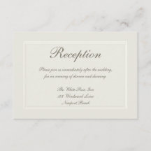 Ivory Dreams Formal Traditional Wedding Reception