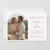 Ivory | Elegant Floral Script Arch Wedding (正面)