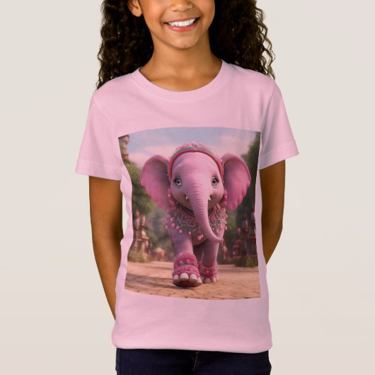 Ivory Elephant Friendship T-Shirt – Kids Edition Tシャツ (正面)