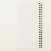 Ivory emerald green modern minimalst luxury ノートブック (裏面)