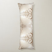 Ivory Flowers Body Pillow ボディピロー (裏面 (縦))