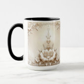Ivory Flowers Mug マグカップ (左)