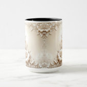 Ivory Flowers Mug マグカップ (中央)