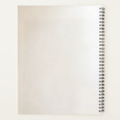 Ivory Flowers Planner プランナー手帳 (裏面)