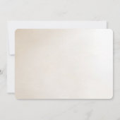 Ivory Flowers Save The Date セーブザデート (裏面)