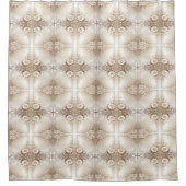 Ivory Flowers Shower Curtain シャワーカーテン (正面)