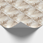 Ivory Flowers Wrapping Paper ラッピングペーパー (角)