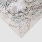 Ivory Gray Sand Abstract Decoupage Tissue Paper 薄葉紙 (詳細)