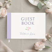Ivory & Lavender |  Floral Wedding  ゲストブック