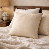 Ivory Marbled Swirl Throw Pillow クッション