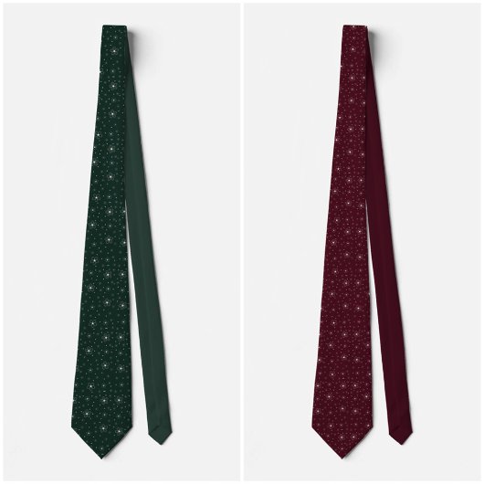 Ivory Micro Floral Dark Green Tie ネクタイ
