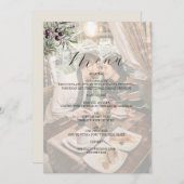 Ivory Olive Photo Wedding メニュー (正面/裏面)