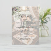 Ivory Olive Photo Wedding メニュー (スタンド正面)