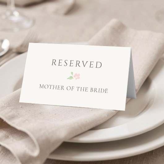 Ivory | RESERVED for Wedding Place Card プレイスカード