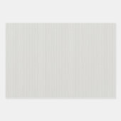 Ivory Rose, Sage Stripe & Dusty Blue Trellis ラッピングペーパーシート (正面2)