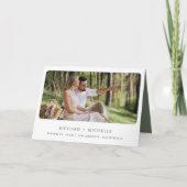 Ivory Roses Sage Green Floral QR Code Wedding 招待状 (正面)