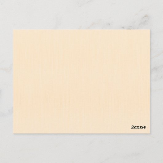 Ivory Shiny Elegant Sparkly Save the Date ポストカード (裏面)