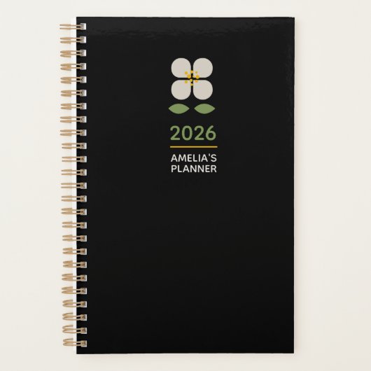 IVORY VINES - 2026 Custom Planner プランナー手帳 (正面)