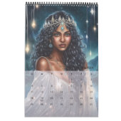 Ivyとこうもりアートカレンダーによる啓発ポートレート カレンダー (1月 2026)