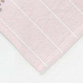 IVY – 女の子の名前の意味ギフトアイテム – Pink Mermaid フリースブランケット (角)