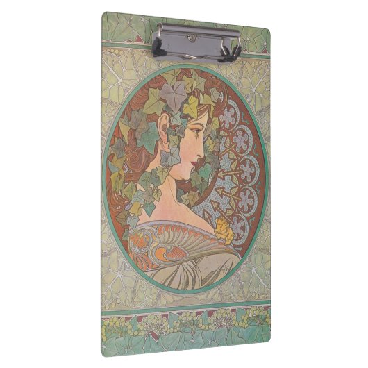 Ivy - Alphonse Mucha クリップボード (右)