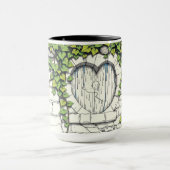 Ivy Heart Window Rainy Day Tales Boy マグカップ (中央)