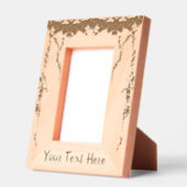 Ivy Laser Etched Picture Frame (portrait) レーザー彫刻フレーム (左)