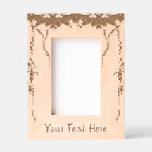 Ivy Laser Etched Picture Frame (portrait)