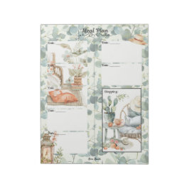 Ivy League 7 Day Blank Meal Planner ノートパッド