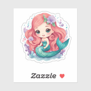 Ivy the Mermaid：ビニールシール シール