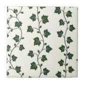 Ivy Vine Seamless Pattern Classic Green タイル (正面)