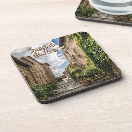 Ivy Walls in Sassi di Matera Italy コースター (左側)