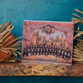 IWの広告バランの有名なミンスレル フォトプラーク (側面)