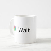 iWait コーヒーマグカップ (正面左)