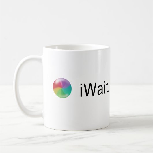 iWait コーヒーマグカップ (左)