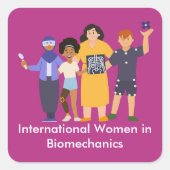 IWBステッカー スクエアシール (正面)