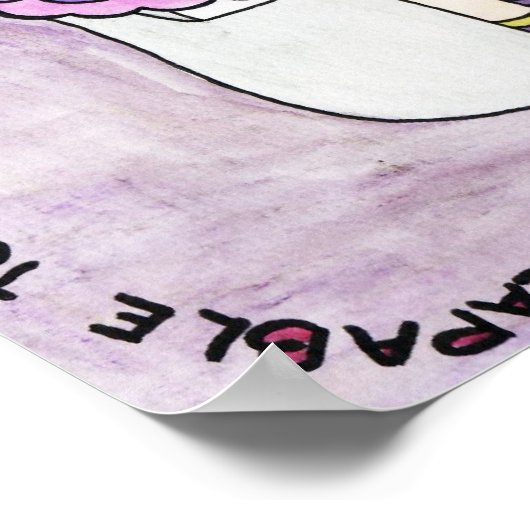 IWD GothGirlSceletonポスター ポスター (角)