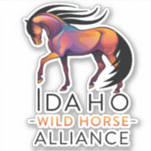 IWHAステッカー シール (正面)