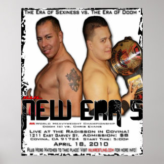 IWL New Era 5 Flyerポスター！ ポスター