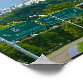 Iwo Jima - Cityscape ポスター (角)