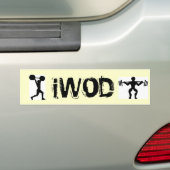 iWOD バンパーステッカー (車上)
