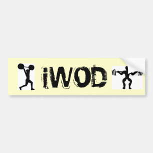 iWOD バンパーステッカー